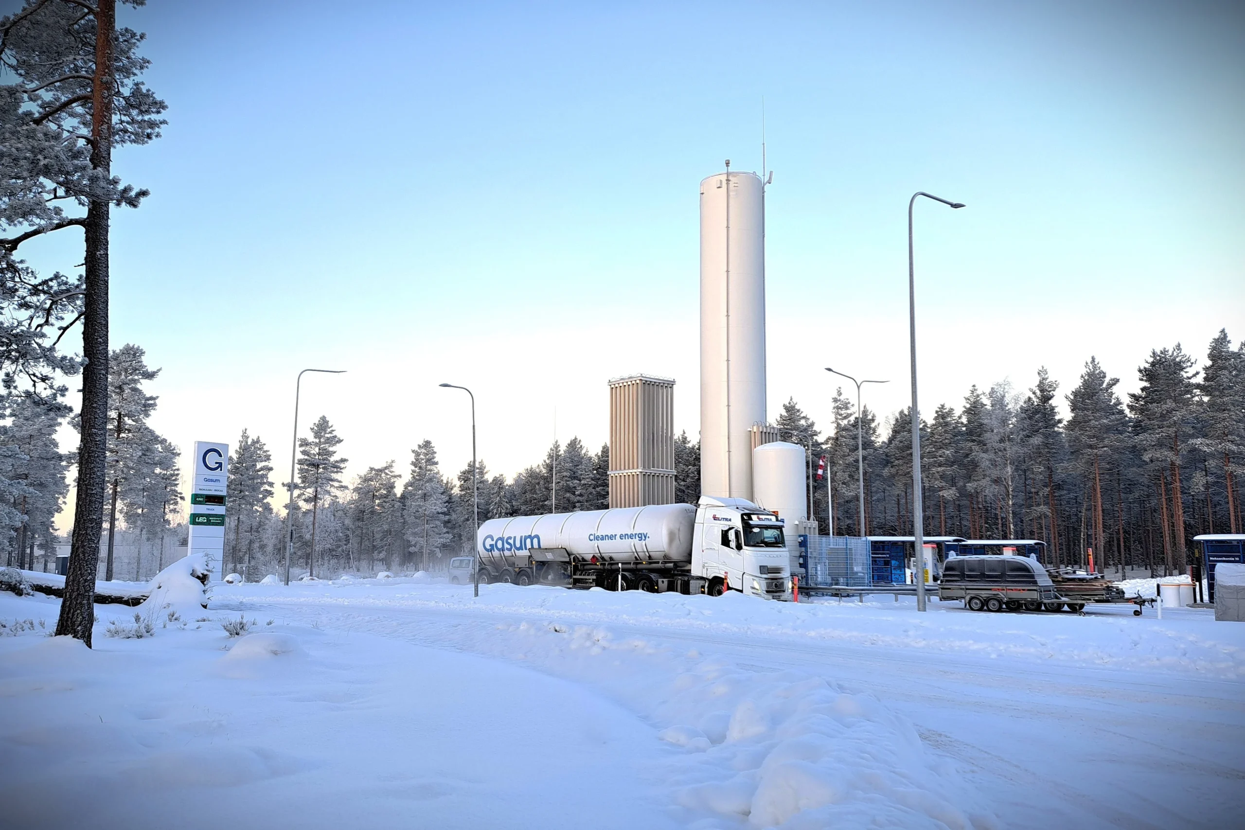 Gasum expands biogas infrastructure in southern Finland to enable cleaner road and maritime logistics through the Port of Hanko Gasum expands biogas infrastructure in southern Finland to enable cleaner road and maritime logistics through the Port of Hanko